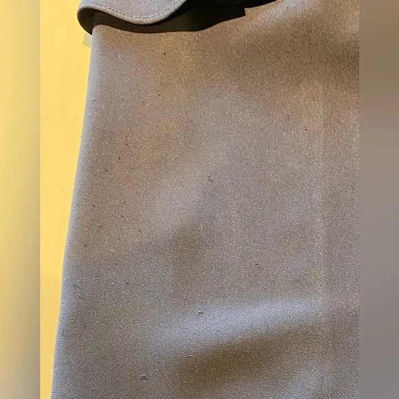 BCBGMaxAzria Wide-Leg Peplum Jumpsuit, Navy Blue, size L - Picture 12 of 12